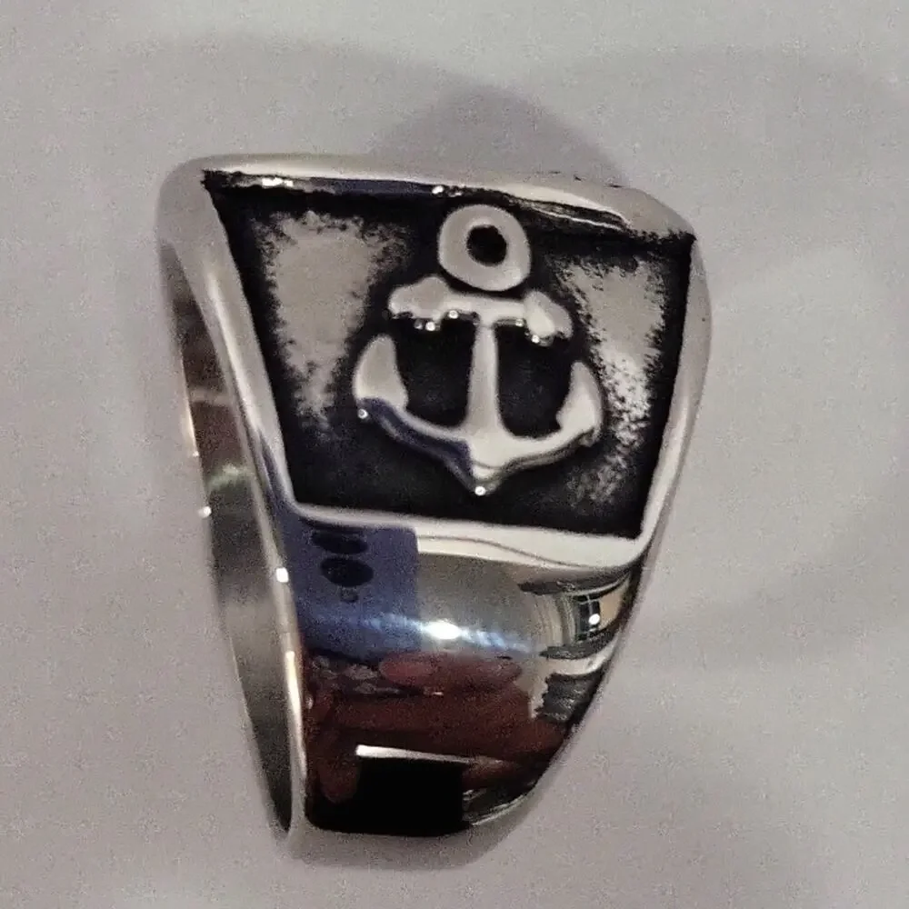 Nautical Sail Boat Handmade Men's Ring Size 9 NWT